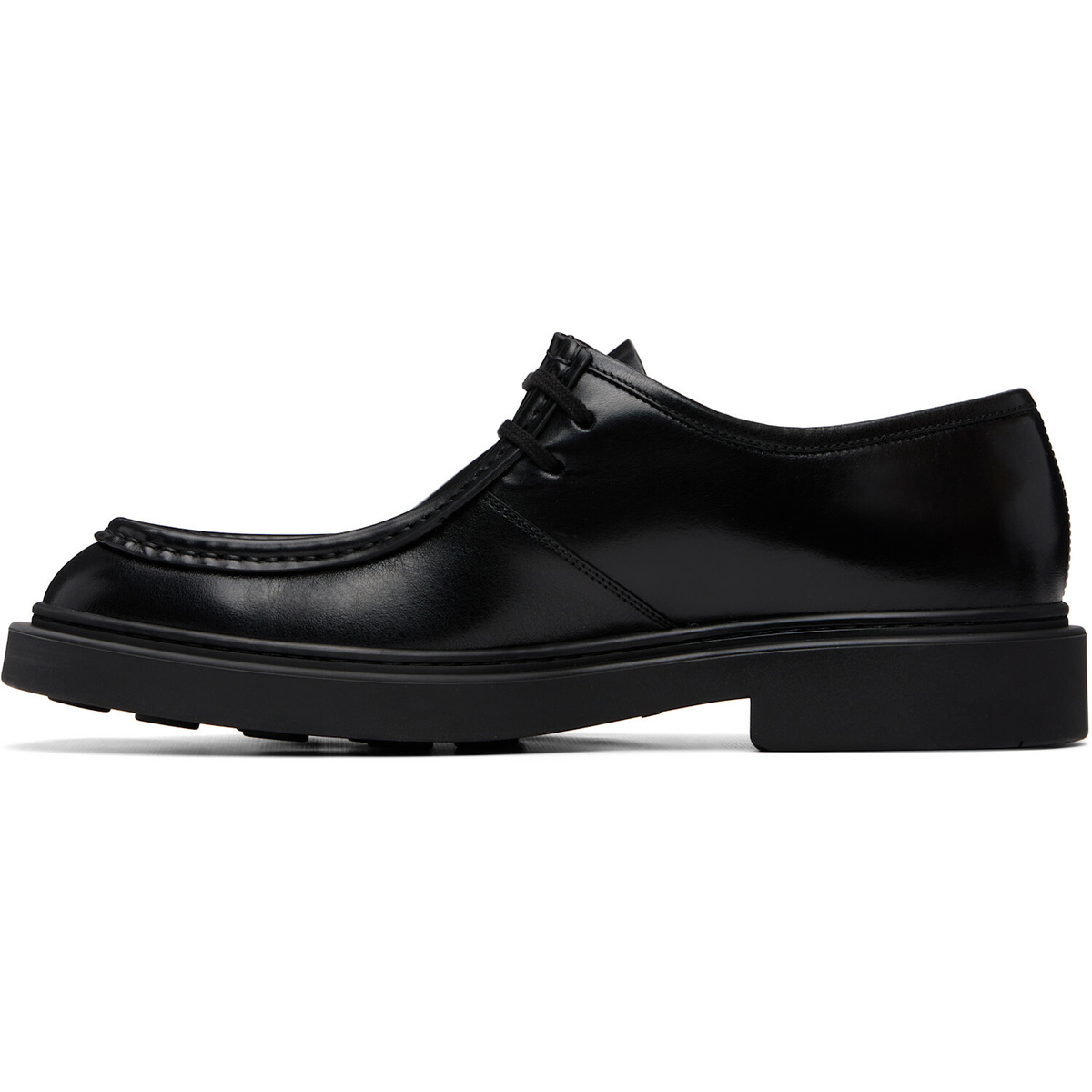 Jil Sander Black Lace-Up Derbys