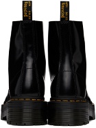 Dr. Martens Black Molly Leather Platform Boots