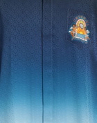 Casablanca Mens Shirt Midnight in Blue