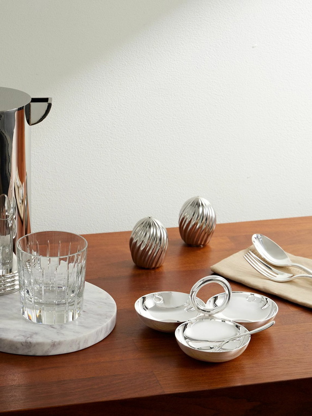 Photo: Christofle - Vertigo Small Silver-Plated Bowl Set