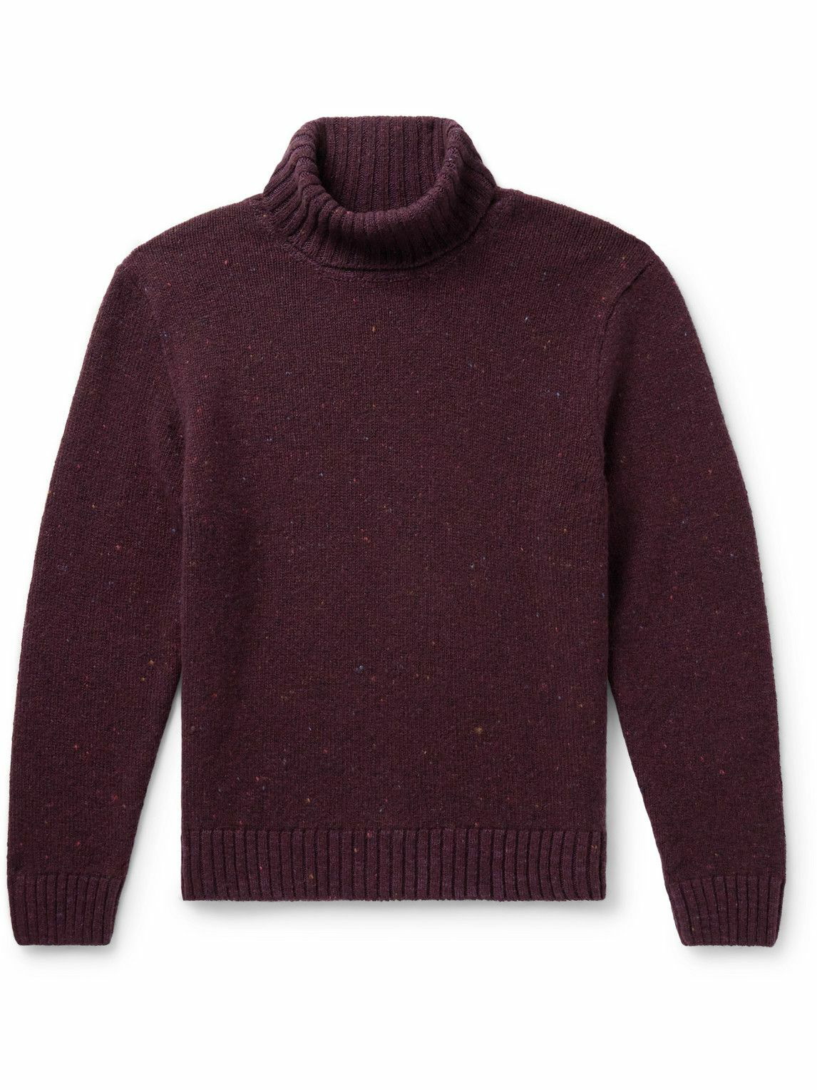 Inis Meáin - Donegal Merino Wool and Cashmere-Blend Rollneck Sweater ...