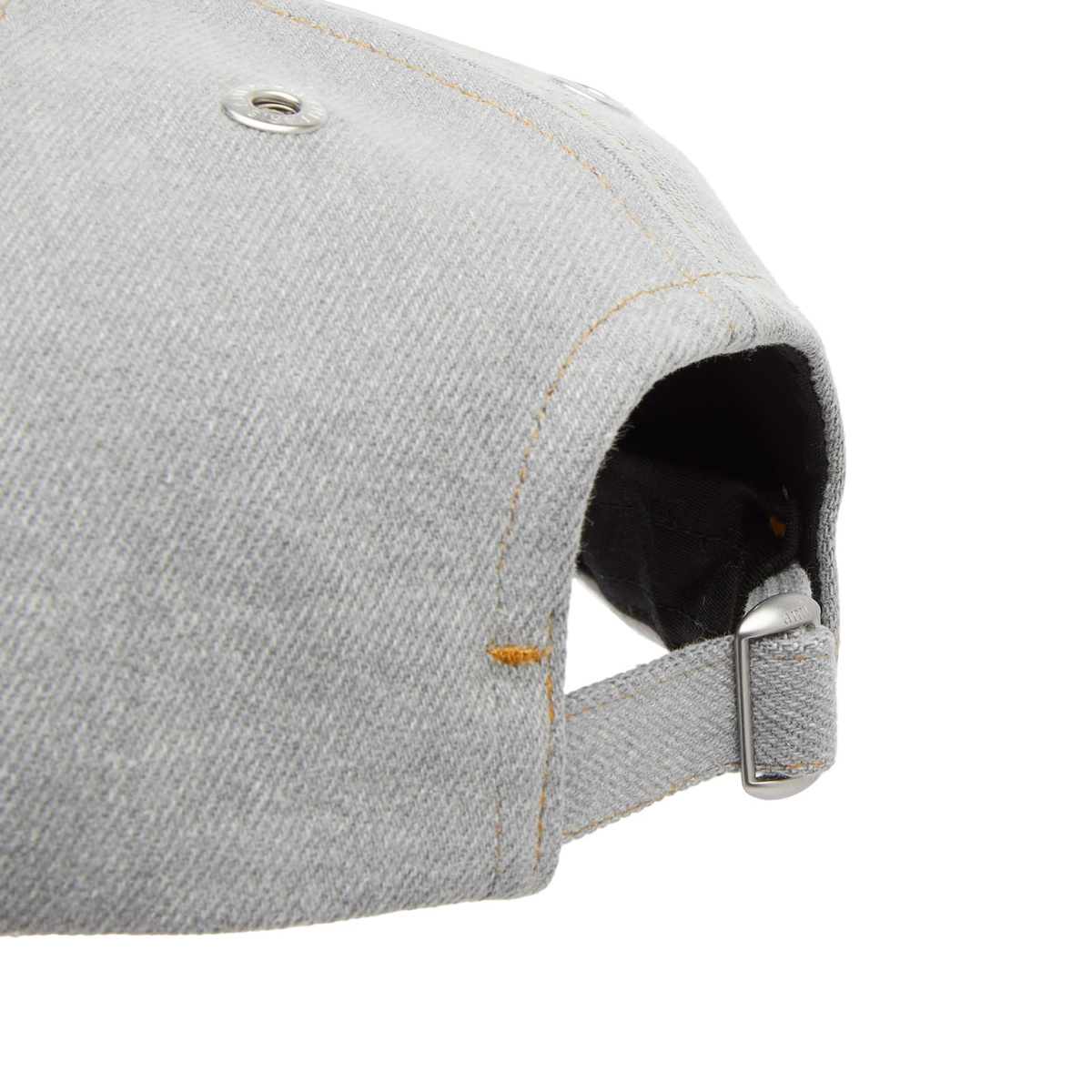 AMI Paris Men's Small A Heart Cap in Javel Grey AMI