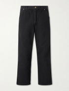 OrSlow - Oxford Painter Straight-Leg Cotton-Twill Trousers - Black