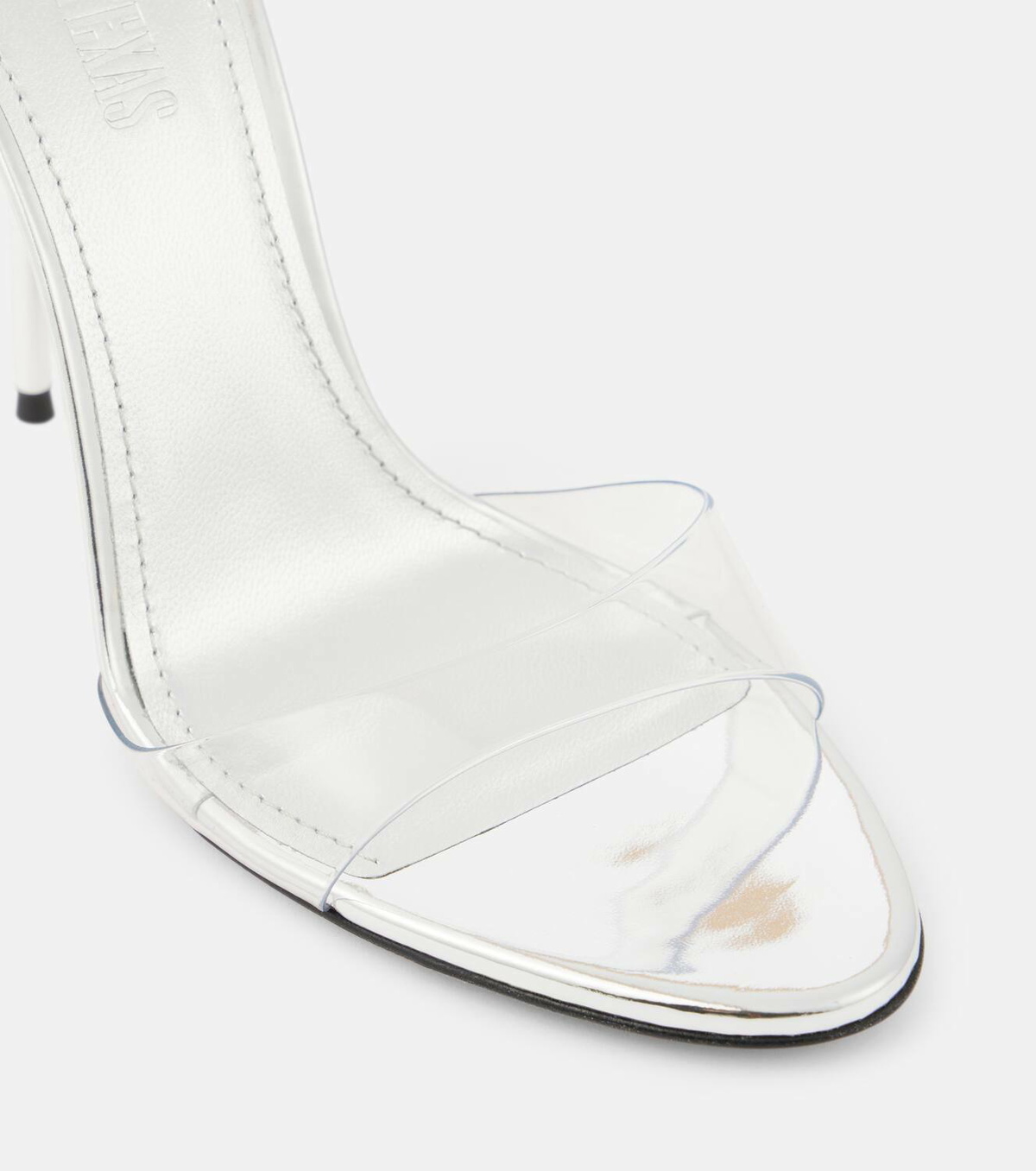 Paris Texas Lidia 105 PVC and leather mules