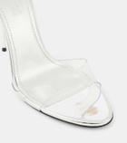 Paris Texas Lidia 105 PVC and leather mules