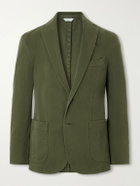 Boglioli - Stretch Cotton-Twill Suit Jacket - Green