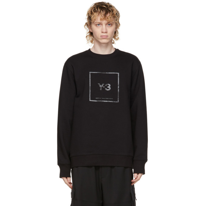 Photo: Y-3 Black U Square Sweatshirt