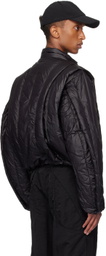 A. A. Spectrum Black Powders II Down Jacket