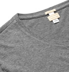 Massimo Alba - Mélange Cotton and Cashmere-Blend Jersey T-Shirt - Gray
