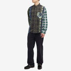 Needles 7 Cuts Wide Flannel Shirt in Assorted 