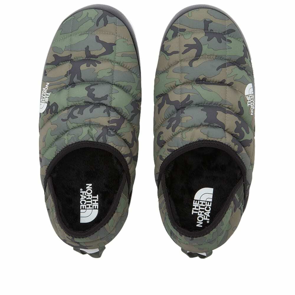 The North Face Men's Thermoball Traction Mule V in Thyme Camo Print
