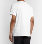 adidas Consortium - SPEZIAL Hartcliffe Logo-Appliquéd Cotton-Blend Jersey T-Shirt - White