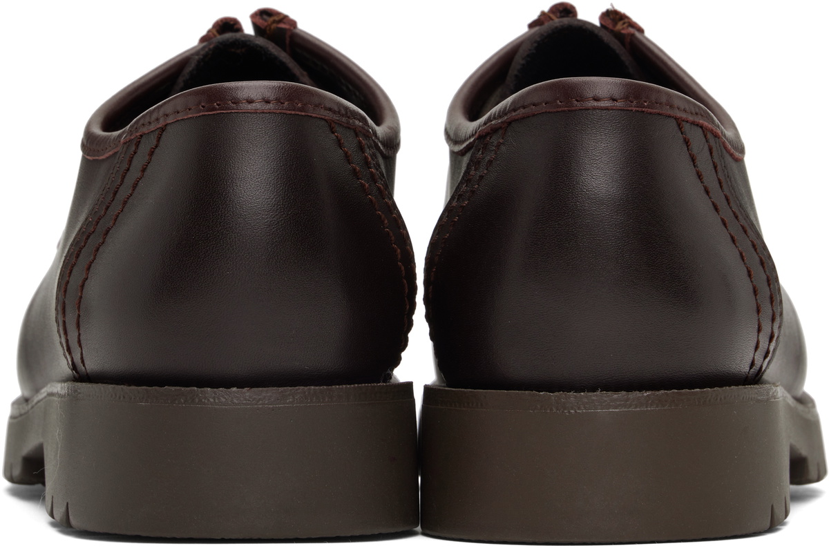 KLEMAN Burgundy Padror Derbys