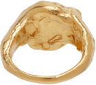 Alighieri Gold 'The Libra' Signet Ring