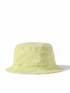 Vilebrequin - Bohème Logo-Embroidered Linen Bucket Hat - Green