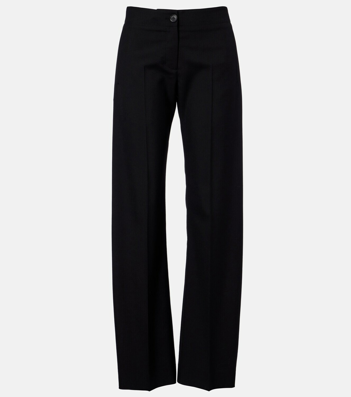 Khaite Mita virgin wool straight pants