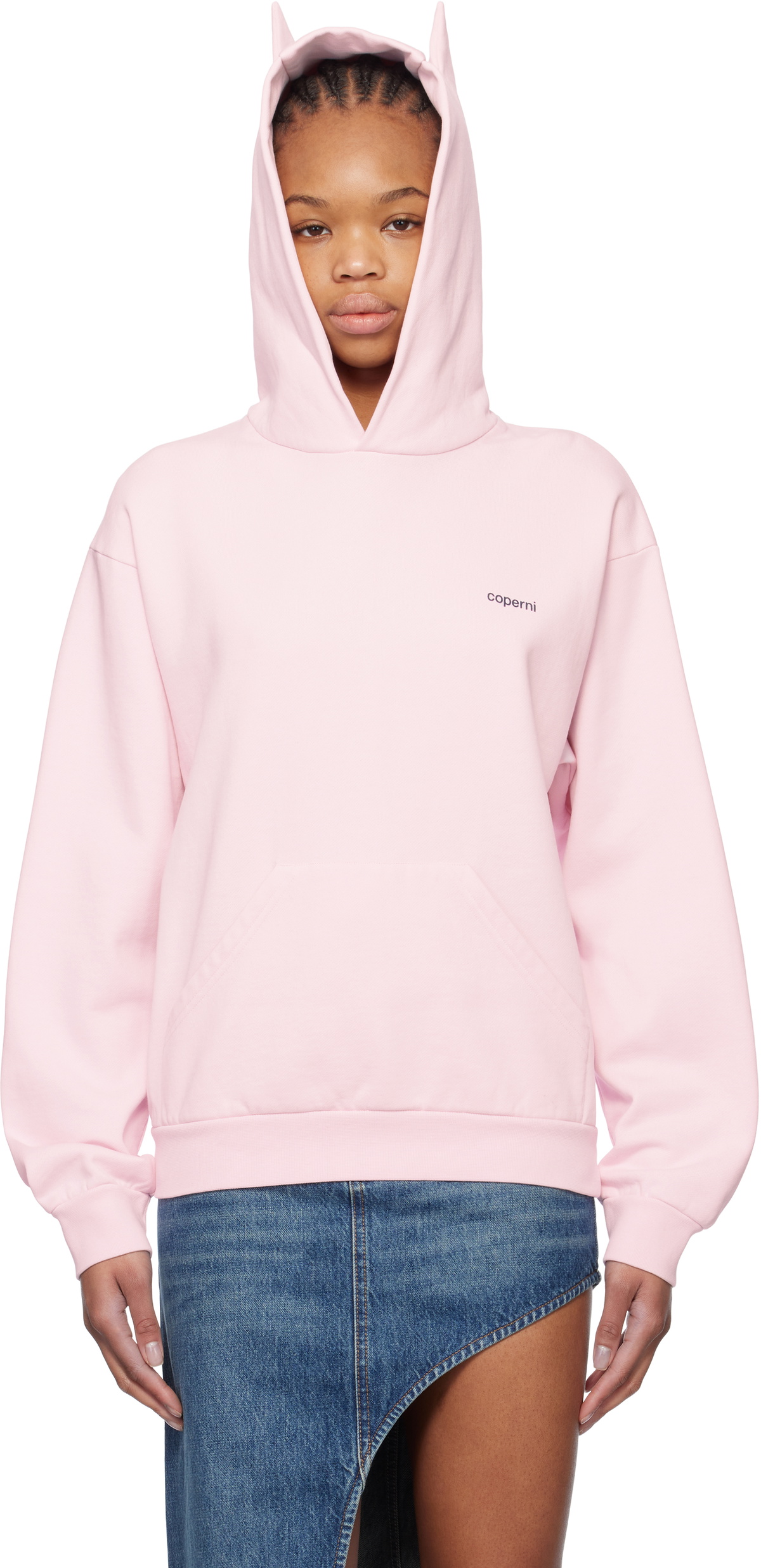 Coperni Pink Horn Hoodie Coperni