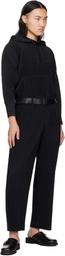 132 5. ISSEY MIYAKE Black Standard Reversible Belt