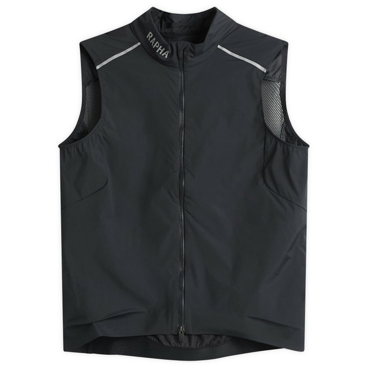 Photo: Rapha Men's Pro Team Gilet II in Black/Silver