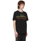 Gucci Black Boutique Logo T-Shirt