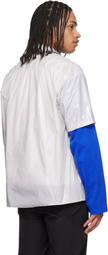 LII Gray Gloss Short-Sleeve Shirt