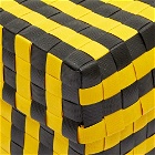 HAY Maxim Stripe Box - Small in Yellow/Black