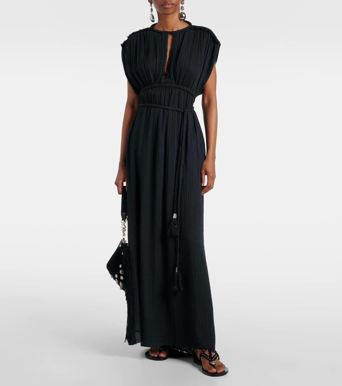 Isabel Marant Joya cutout cotton maxi dress Isabel Marant