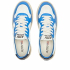 Autry Men's Super Vintage Low Sneakers in White/Blue