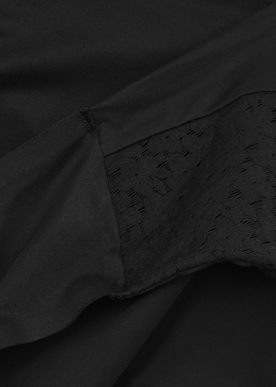 Chantelle Norah Lace-panelled Briefs Black