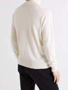 WILLIAM LOCKIE - Oxton Cashmere Rollneck Sweater - White