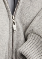 Aexae Padded Cashmere-blend Jacket Grey