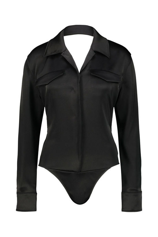 Photo: Courrèges Backless Shirt Bodysuit
