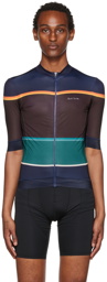 Paul Smith SSENSE Exclusive Brown & Navy Race Fit Cycling T-Shirt