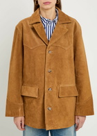 Polo Ralph Lauren Suede Jacket Brown