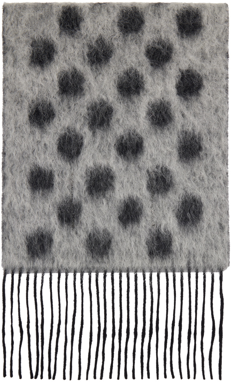 Panel Polka Dot Scarf
