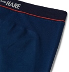 Hamilton and Hare - Sports Stretch-Jersey Trunks - Blue
