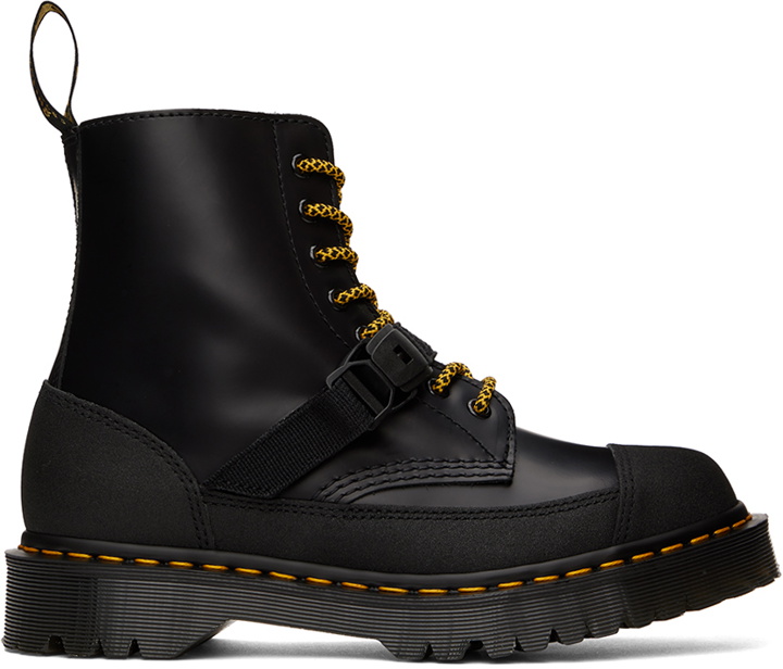 Photo: Dr. Martens Black 'Made In England' 1460 Tech Boots