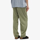 Folk Men's Wide Fit Trousers in Sage Summer Twill