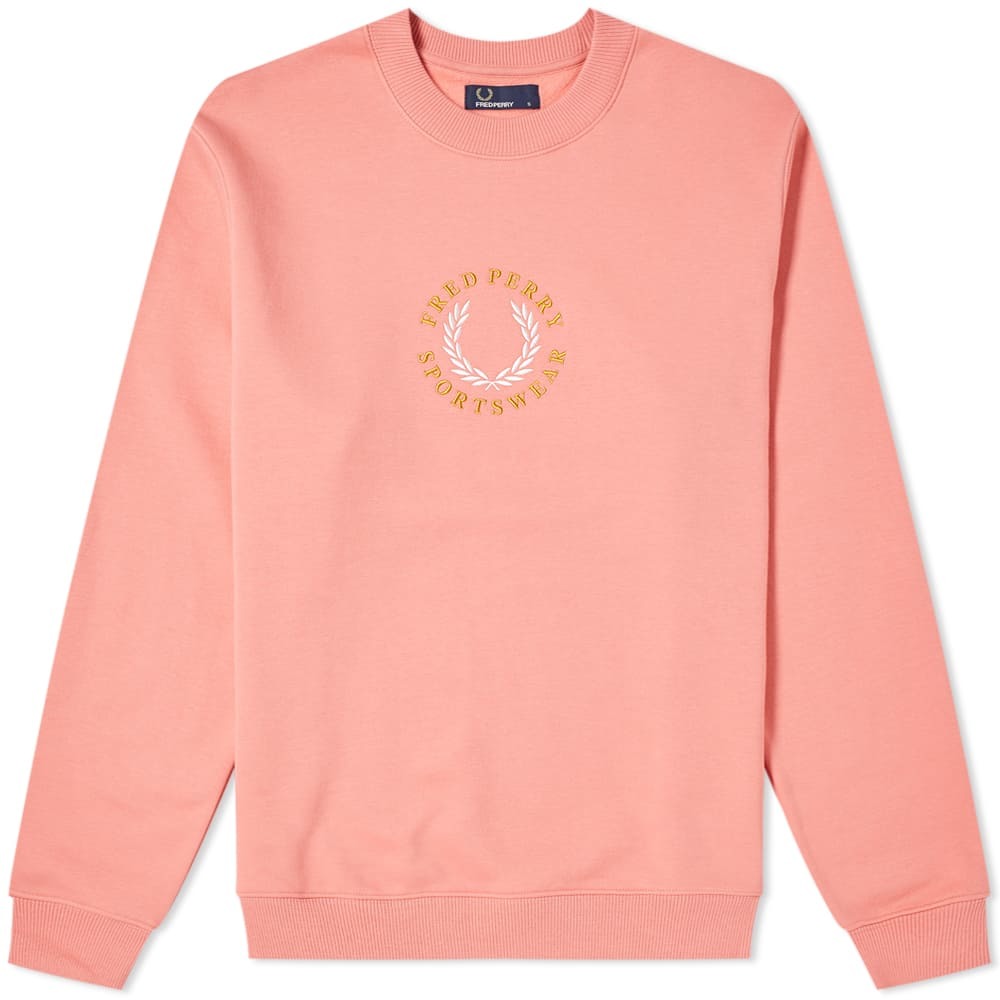 Fred perry embroidered sweat best sale