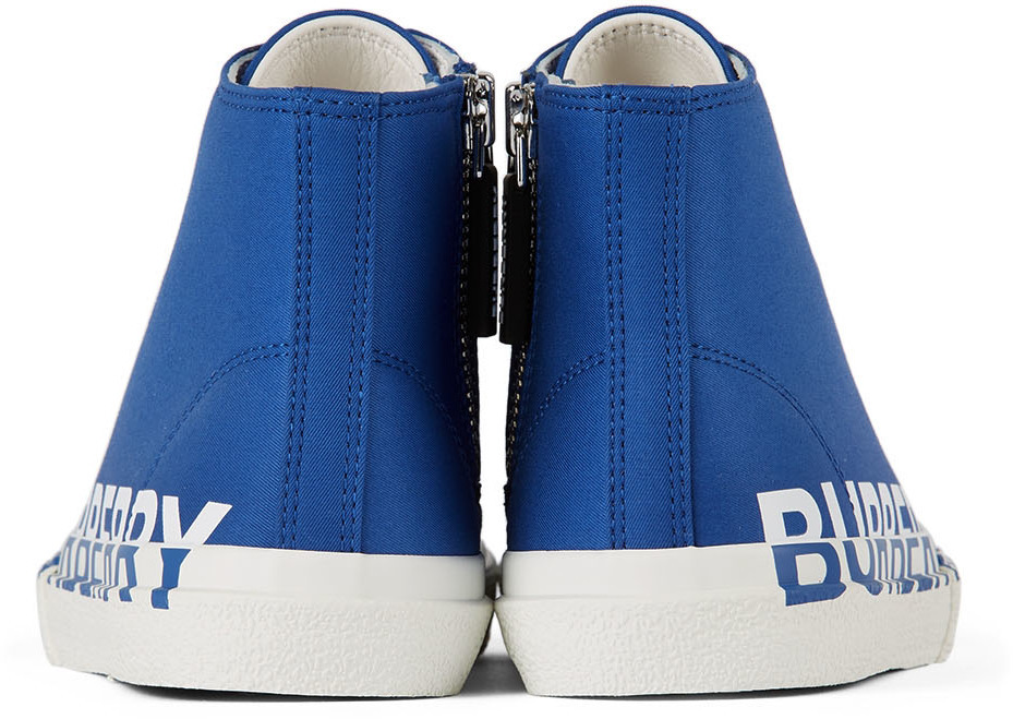 Burberry Kids Larkhall Logo High Sneakers Burberry