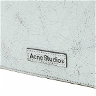 Acne Studios Women's Logo Shoulder Bag in White 