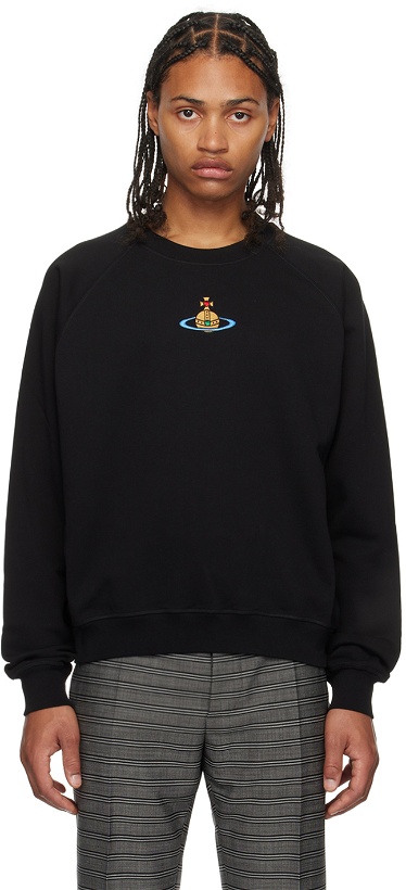 Photo: Vivienne Westwood Black Embroidered Sweatshirt