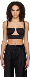 Anna October Black Cecile Tank Top