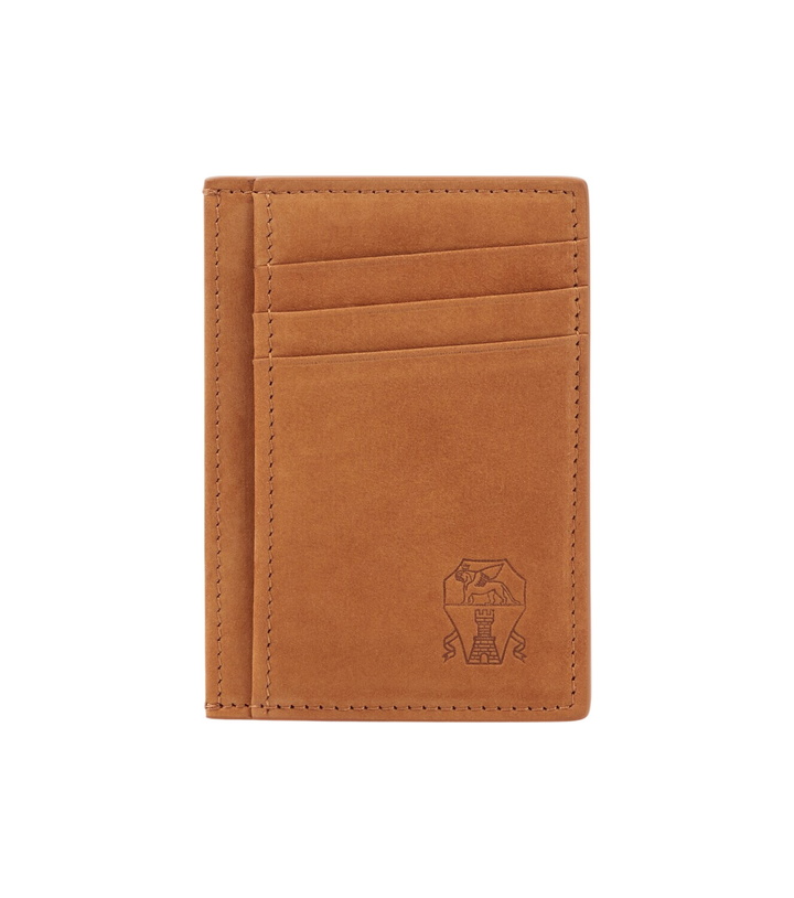 Photo: Brunello Cucinelli Suede card holder