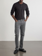 FRAME - L'Homme Slim-Fit Stretch Lyocell-Blend Trousers - Gray