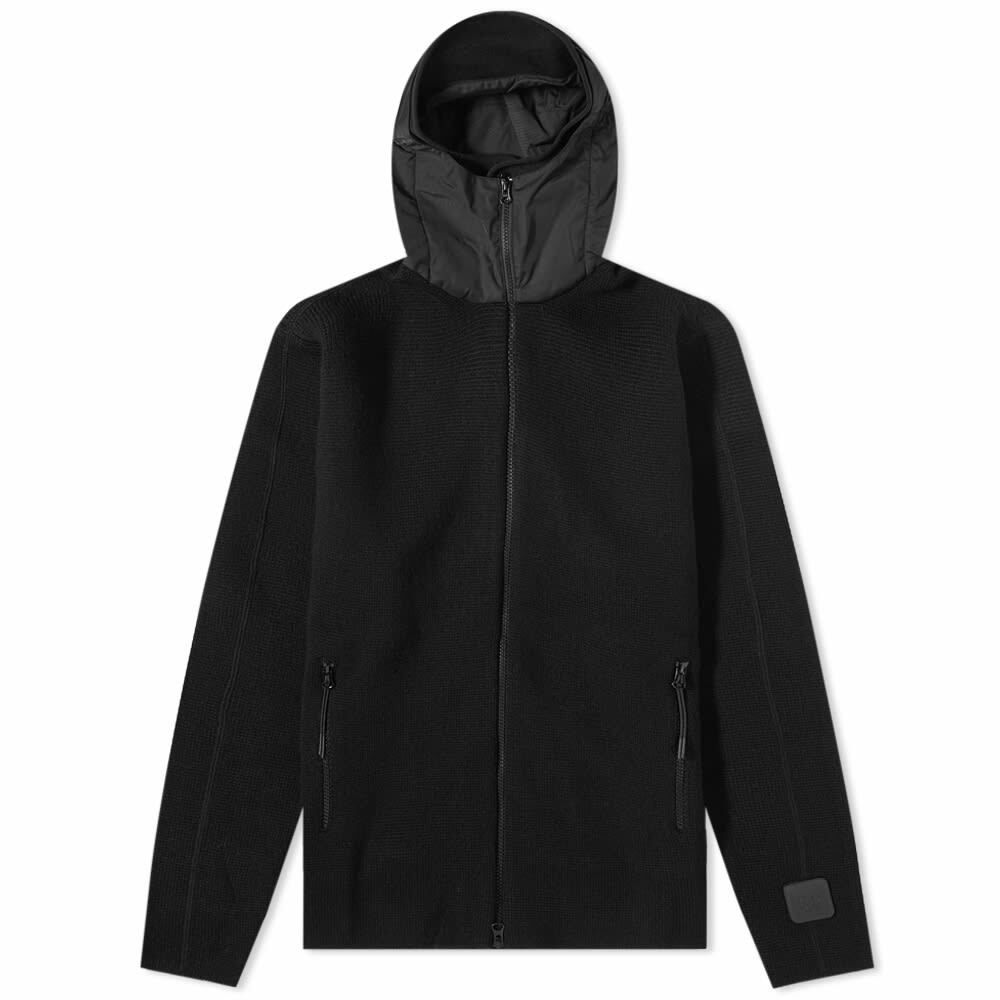 C.P. Company Men's Metropolis Tech Hood Knit Zip Hoody in