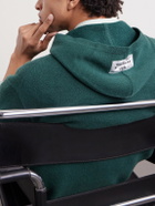 Acne Studios - Logo-Appliquéd Cashmere-Blend Hoodie - Green