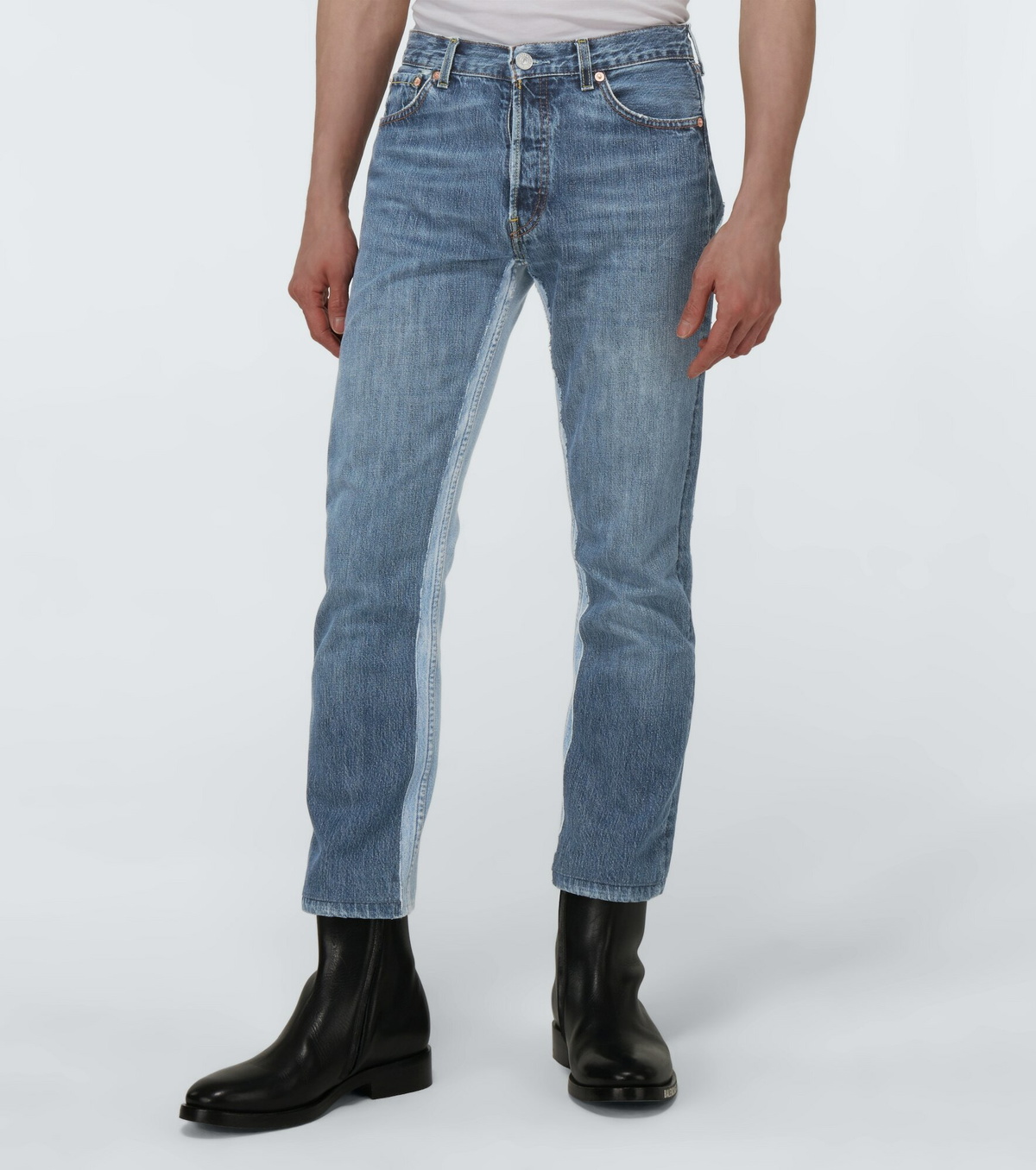 Balenciaga - Recycled slip patch jeans Balenciaga