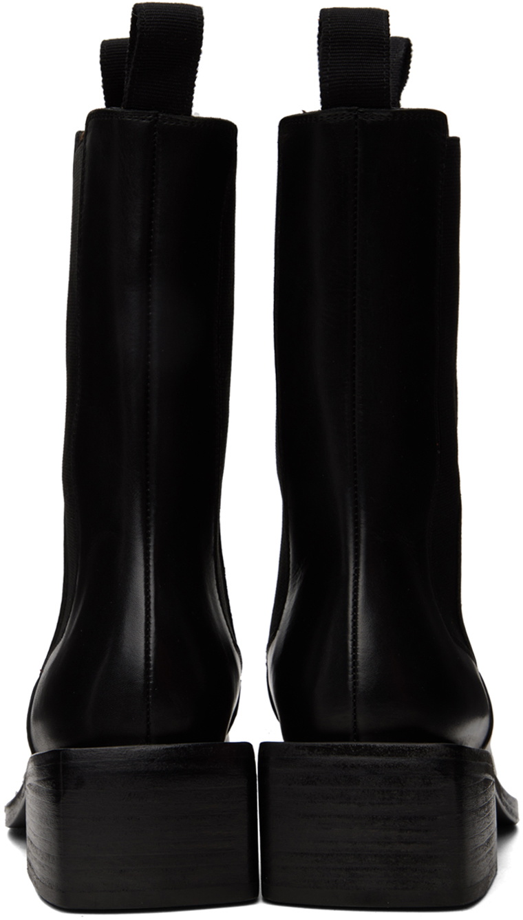 Marsèll Black Pannello Chelsea Boots Marsèll