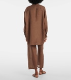 Leset Niko oversized ramie shirt